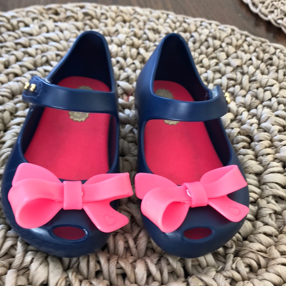 Mini Melissa Mary and Jane blue and pink